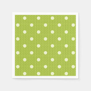Serviette En Papier Livre vert Dotty Delight