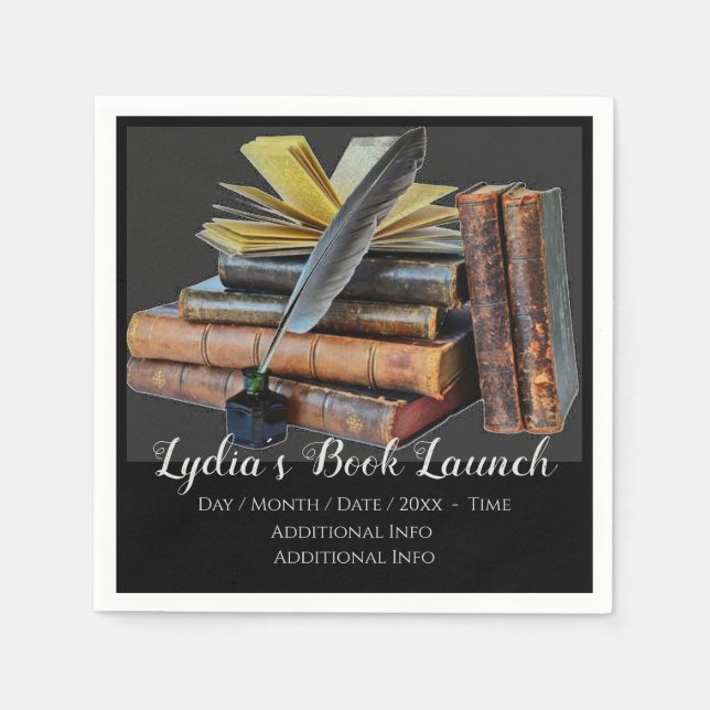 Serviette En Papier Livres Et Qualité (Devant)