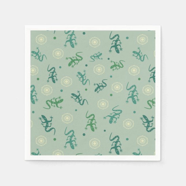 Serviette En Papier Lizard (Devant)