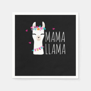 Serviette En Papier Llama Gift Mama Llama