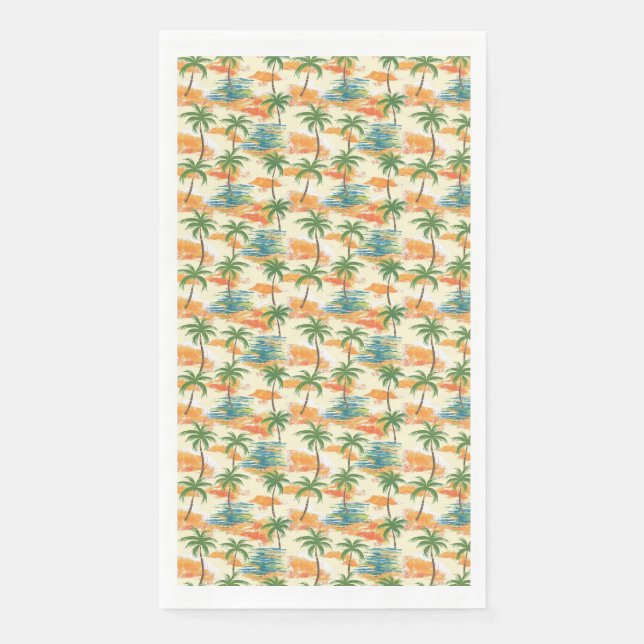 Serviette En Papier L'Océan Est Un Véritable Harmoniste (Devant)