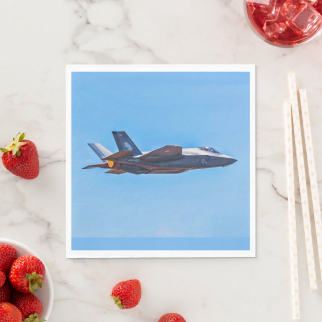 Serviette En Papier Lockheed Martin F-35A Lightning II (En situation)