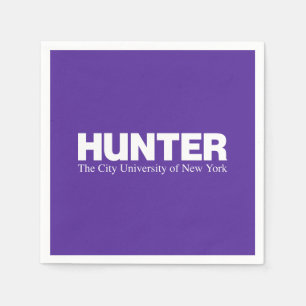 Serviette En Papier Logo académique de Hunter College CUNY