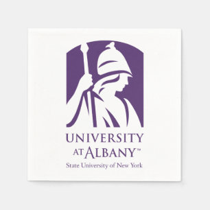 Serviette En Papier Logo de l'Université d'Albany