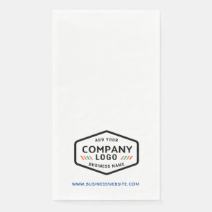 Serviette En Papier Logo d'entreprise moderne et site Web d'entreprise