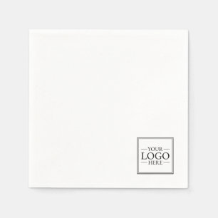 Serviette En Papier Logo d'entreprise personnalisé
