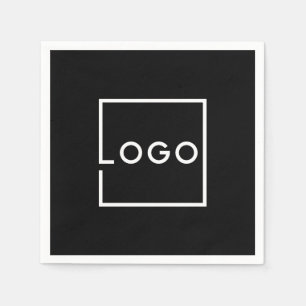 Serviette En Papier Logo d'entreprise personnalisé