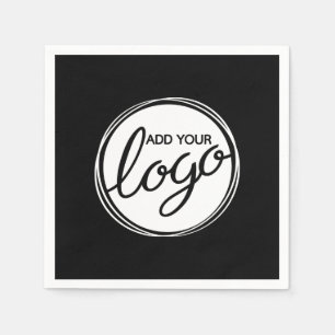 Serviette En Papier Logo d'entreprise personnalisé