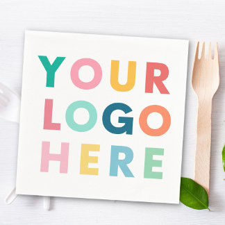 Serviette En Papier Logo d'entreprise personnalisé Fournitures d'événe