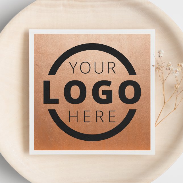 Serviette En Papier Logo d'entreprise promotionnel personnalisé (Créateur téléchargé)