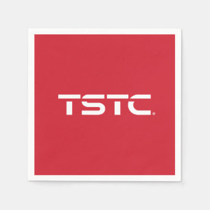 Serviette En Papier Logo du bloc du TSTC