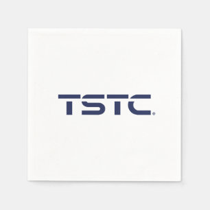 Serviette En Papier Logo du bloc TSTC