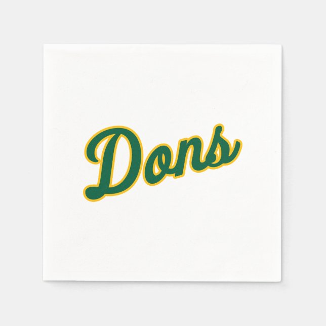 Serviette En Papier Logo du Script Dons (Devant)