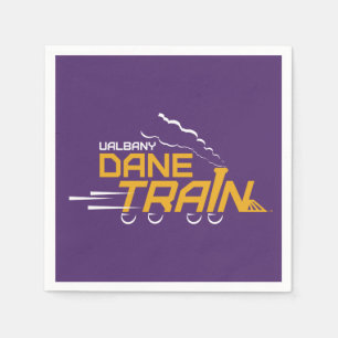 Serviette En Papier Logo du train UAlbany Dane