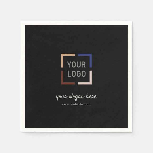 Serviette En Papier Logo personnalisé (Devant)