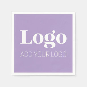 Serviette En Papier Logo personnalisé minimaliste Mariages & Entrepr