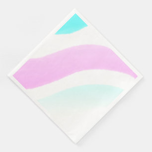 Serviette En Papier Logo personnalisé simple et élégant ici société t