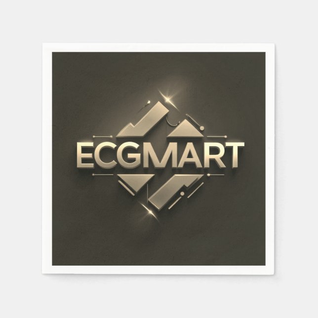 Serviette En Papier Logo pour l'entreprise (Devant)