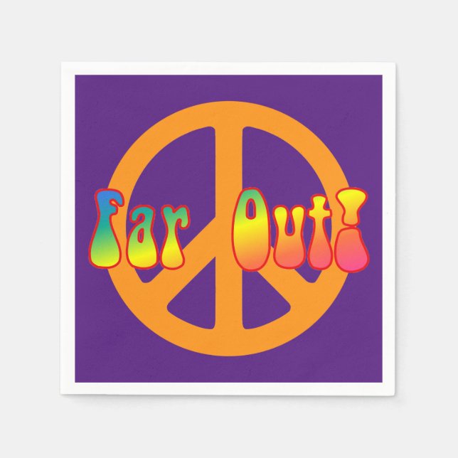 Serviette En Papier Loin ! (Devant)