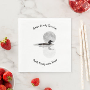 Serviette En Papier Loin sous papier Pleine lune Napkin
