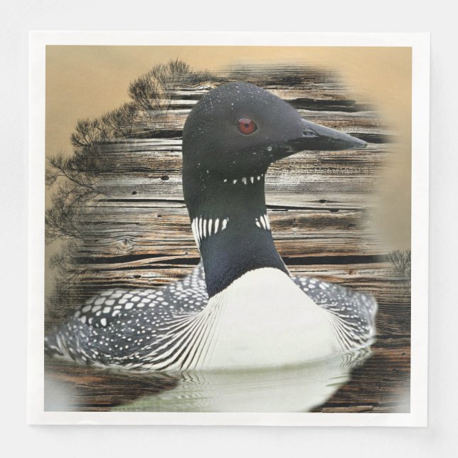 Serviette En Papier Loon (Devant)