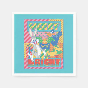 Serviette En Papier LOONEY TUNES™   Joyeux Noël
