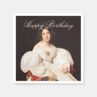 Serviette En Papier Louise Mayer Ferdinand Waldmueller 