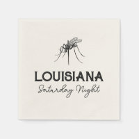 Louisiana Saturday Night Personnalisable Napkin