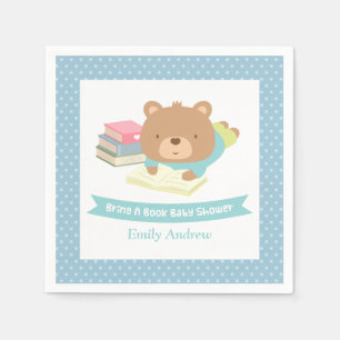 Serviette En Papier L'ours de nounours mignon apportent un baby shower