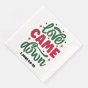 Serviette En Papier Love - Cocktail Standard Napkins