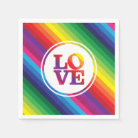 LOVE IS LOVE rainbow couleurs tache typographie gr