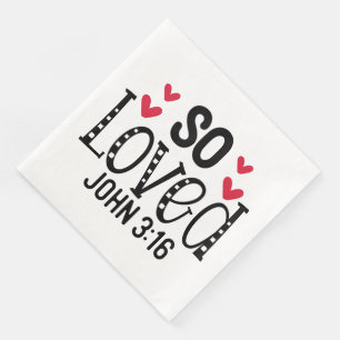 Serviette En Papier Loved - Standard Cocktail Napkins