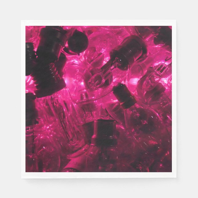 SERVIETTE EN PAPIER LUMIÈRES (Devant)