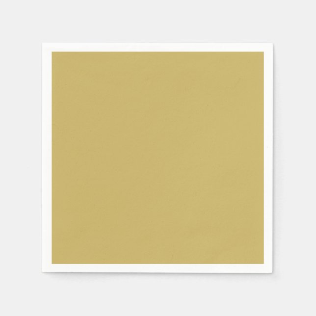Serviette En Papier Luster or (Devant)