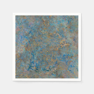 Serviette En Papier Luxe lapis Lazuli Marble