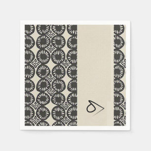 Serviette En Papier Luxe Sophistiqué Africain Caribéen