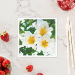 Serviette En Papier Lys blancs - Lilium candidum