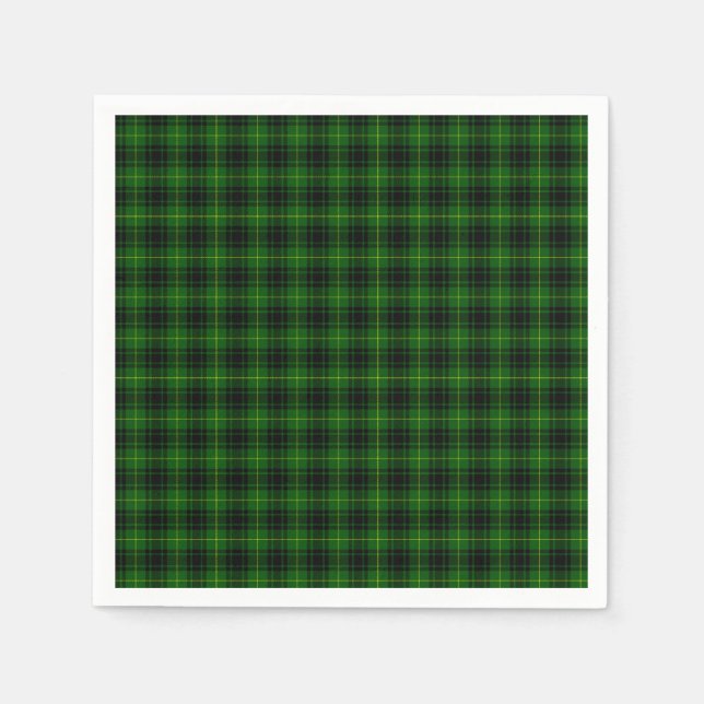 Serviette En Papier MacArthur Tartan (Devant)