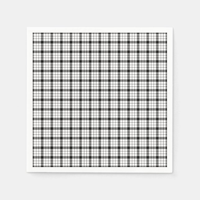 Serviette En Papier MacFarlane Tartan (Devant)