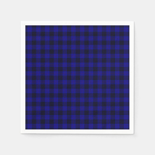 Serviette En Papier MacKay Tartan (Devant)