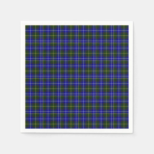 Serviette En Papier MacNeil Tartan (Devant)
