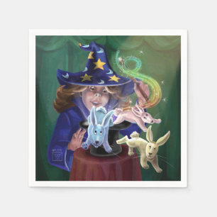 Serviette En Papier Magic Act