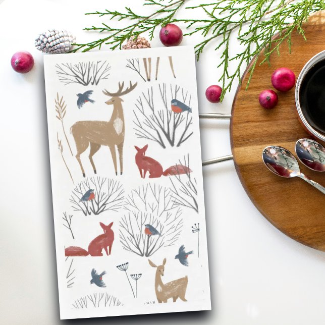 Serviette En Papier Magic Winter Wonderland (Créateur téléchargé)