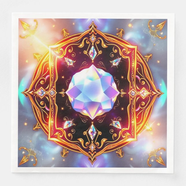 Serviette En Papier Magie (Devant)