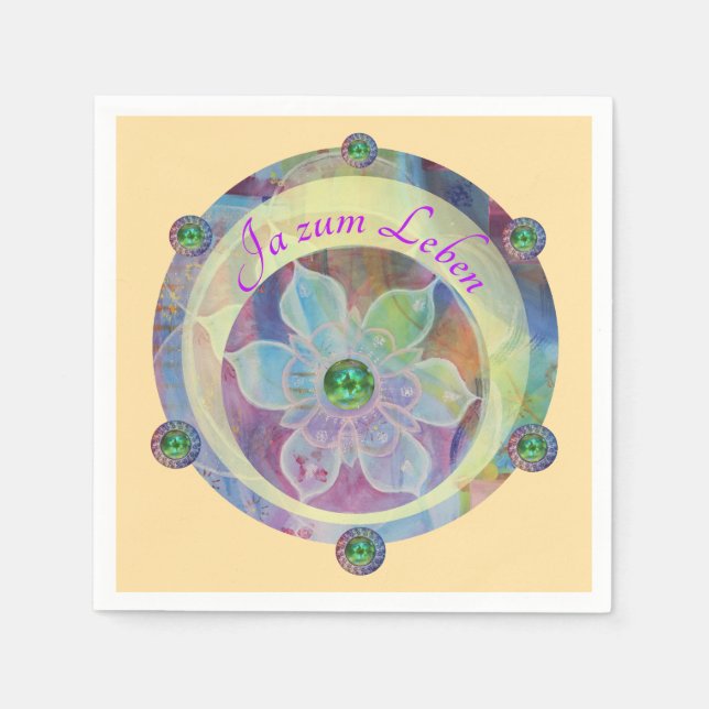 Serviette En Papier Magie (Devant)