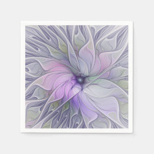 Serviette En Papier Magnifique beauté moderne abstraite fleur d'art fr