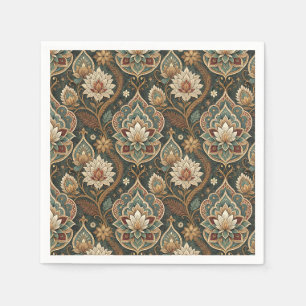Serviette En Papier Magnifique motif mural floral Art nouveau vintage