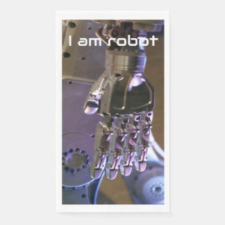 Serviette En Papier Mains de robot