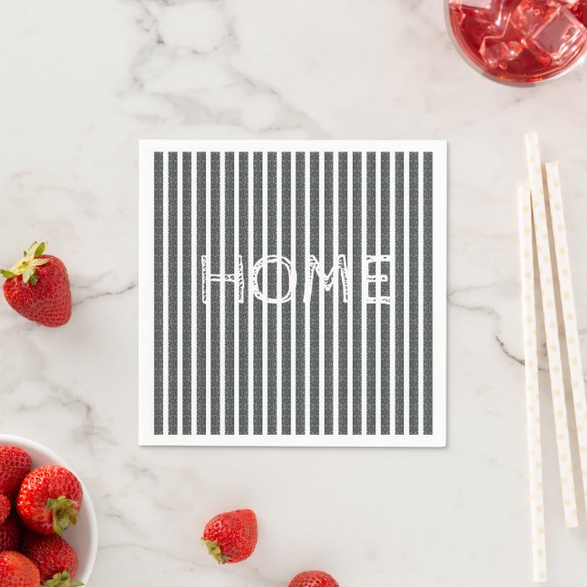 SERVIETTE EN PAPIER MAISON (En situation)