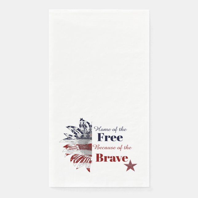 Serviette En Papier Maison des libres à cause des braves,   (Devant)